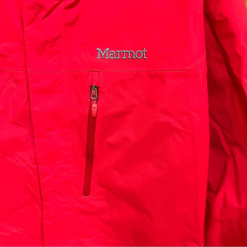 Marmot Snowboard Jacket, Red, Size XL - Picture 3 of 6